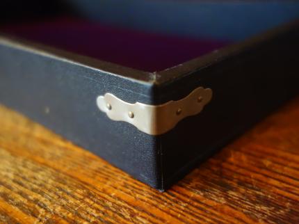 レトロ黒ジュエリートレイ アクセサリー収納　LCM 7806（C2）