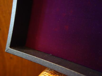 レトロ黒ジュエリートレイ アクセサリー収納　LCM 7806（C3）