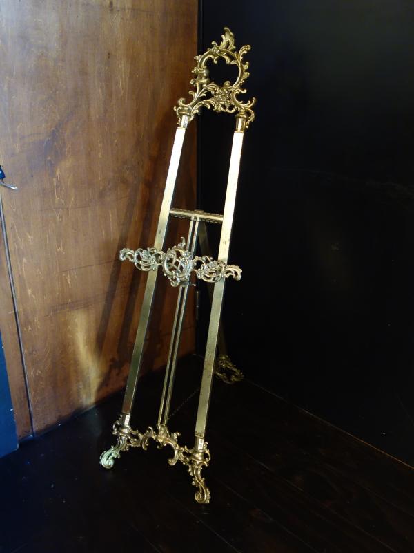 真鍮イーゼル メニュースタンド LCM 7817(2)