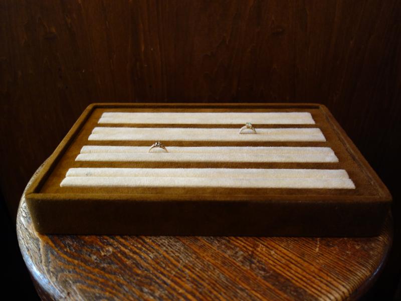 レトロ起毛リング差し 指輪ディスプレイ LCM 7821(2)