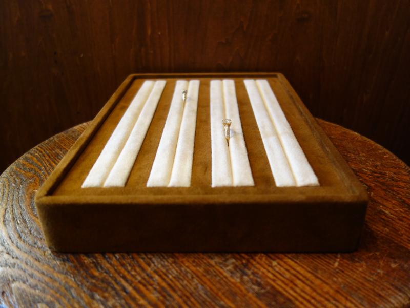 レトロ起毛リング差し 指輪ディスプレイ LCM 7821(4)