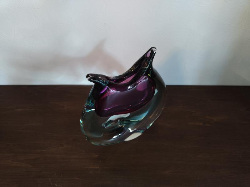 イタリアムラノガラスオブジェ アートガラス USM 1567(4)