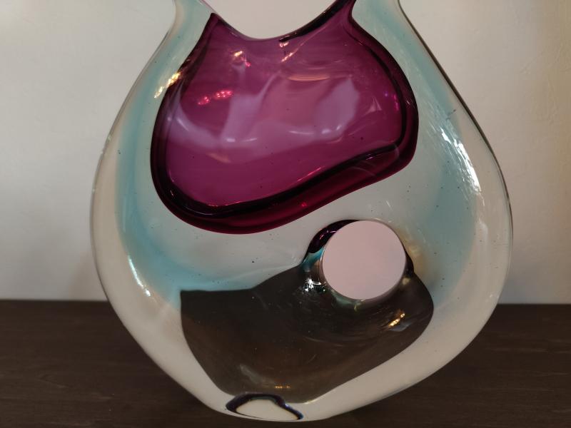 イタリアムラノガラスオブジェ アートガラス USM 1567(7)