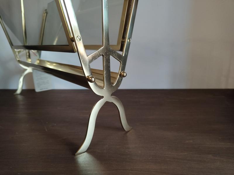 イタリア製真鍮マガジンラック USM 1568(4)