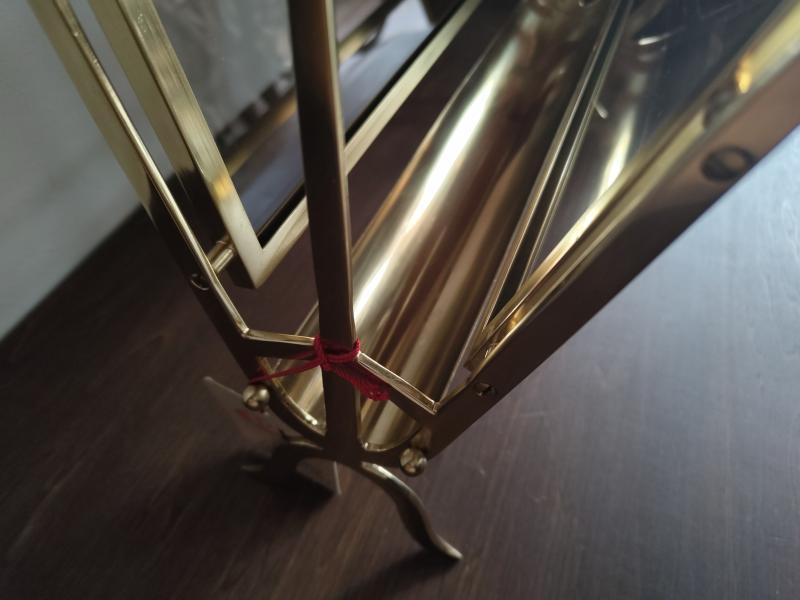 イタリア製真鍮マガジンラック USM 1568(7)