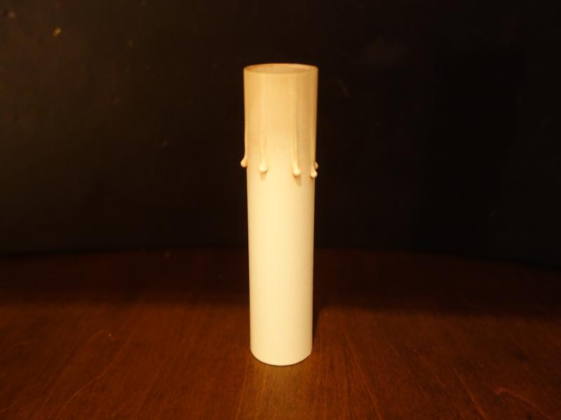 Paper socket cover White drip