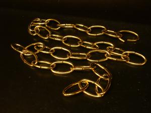 Oval GOLD chain 4mm