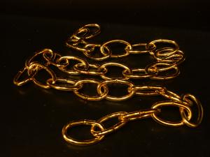 Oval GOLD chain 5mm