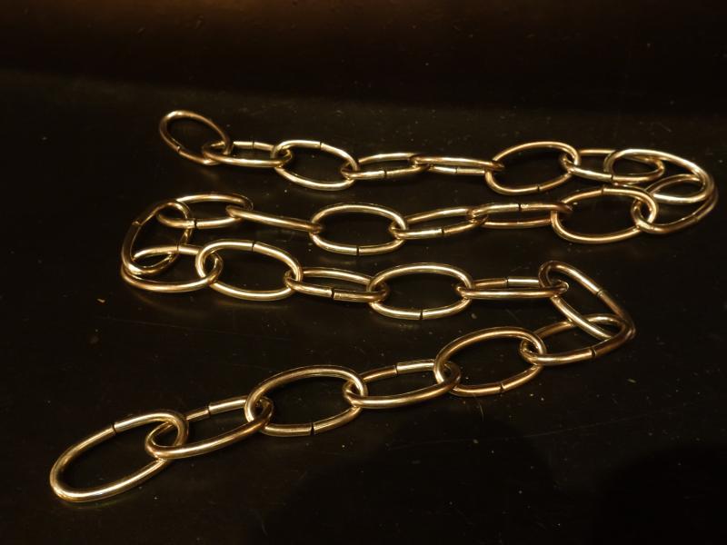 Oval Nickel chain 4mm