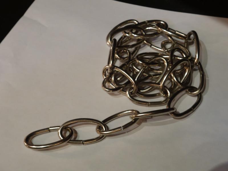 照明器具、シャンデリア用オーバル型チェーン　USP 1001/4/N（2）