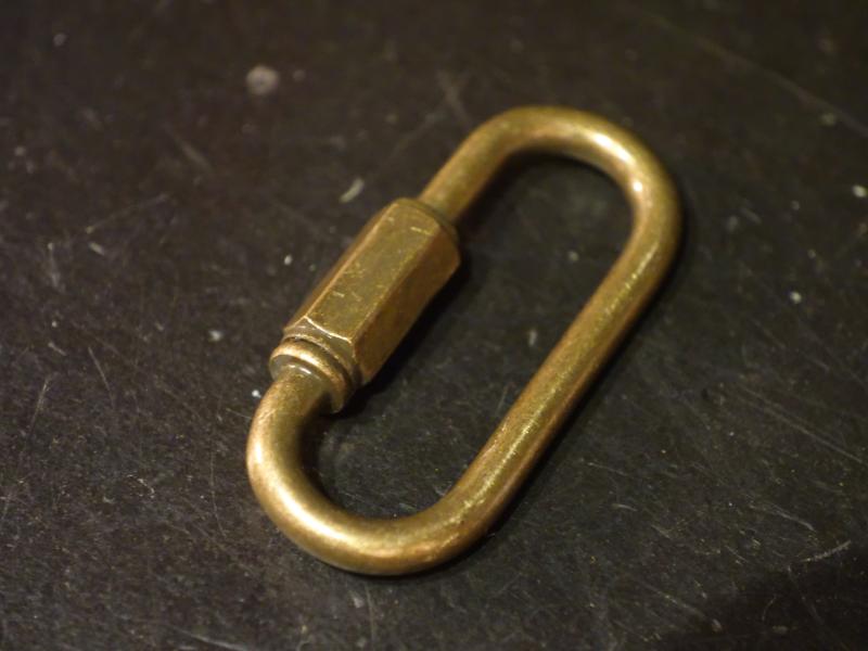 照明器具、シャンデリア用連結カン　コネクター カラビナ　USP 1007/4/AG（2）