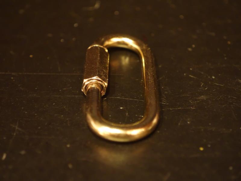 照明器具、シャンデリア用連結カン　コネクター ゴールド色　USP 1007/5/G（2）