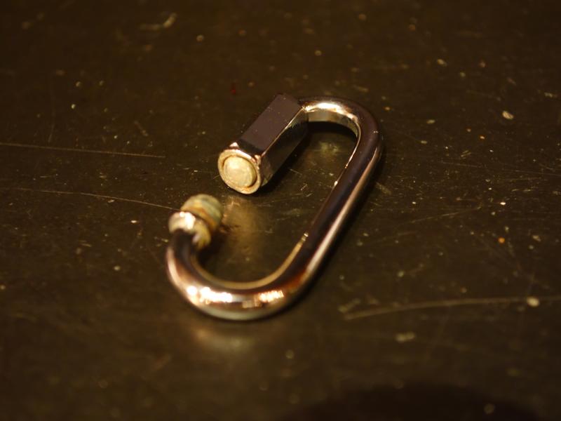 照明器具、シャンデリア用連結カン　コネクター シルバー色　USP 1007/5/CHR（2）