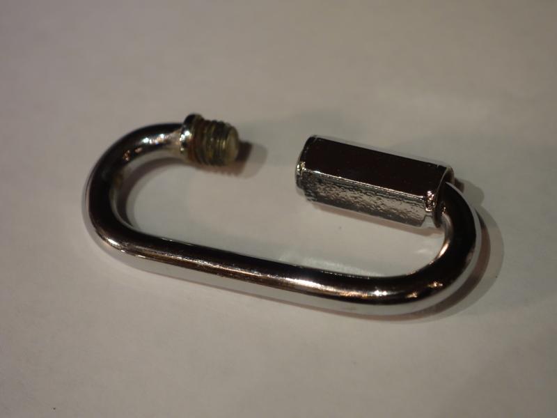 照明器具、シャンデリア用連結カン　コネクター シルバー色　USP 1007/5/CHR（7）