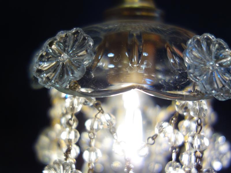 小型ガラス系ペンダント　プチシャンデリア　LCH 1273（6）