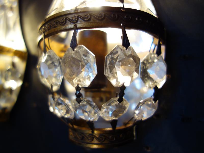 ウォールランプ アンティーク・ヴィンテージ LCB 0662 French brass wall lamp 1灯 *SET of 2(7)
