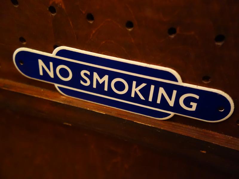 ホーロー禁煙サイン　NO SMOKING　プレート　LCM 7842（2）