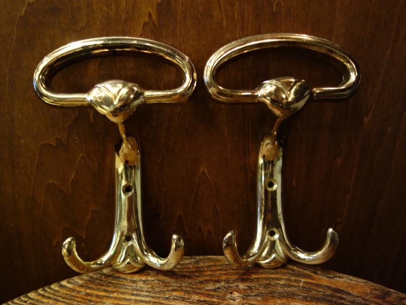 gold hat coat hook