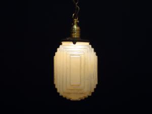 glass DECO shade pendant lamp 1灯