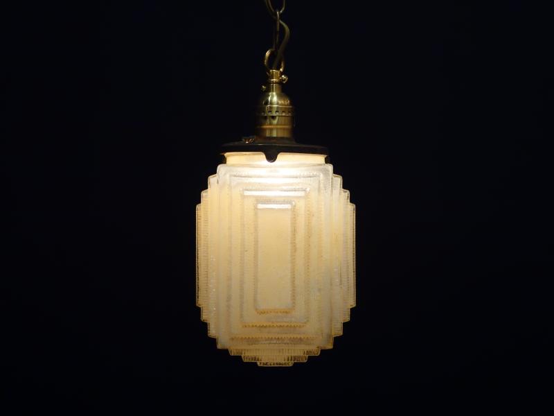 glass DECO shade pendant lamp 1灯