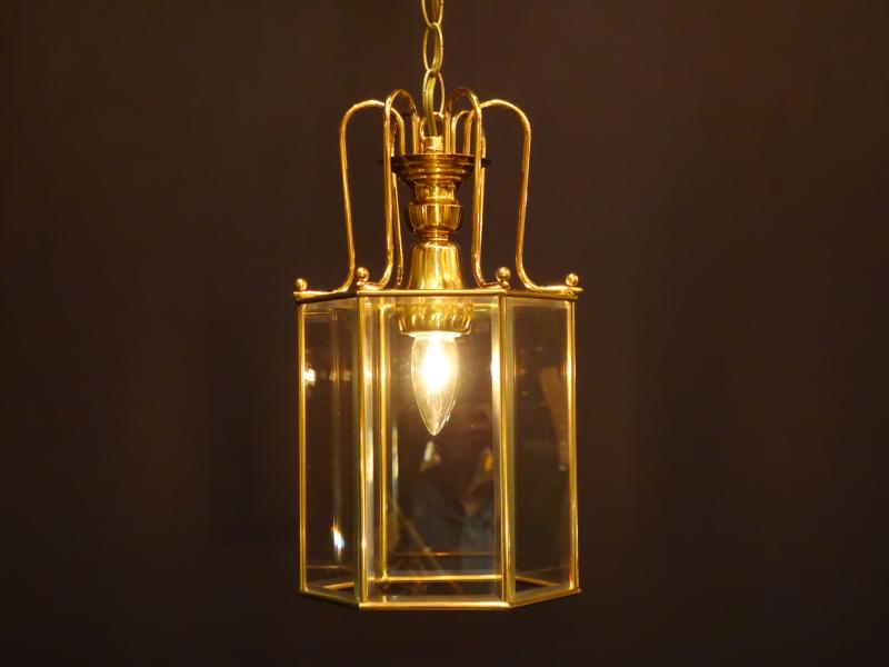Italian gold lantern lamp 1灯