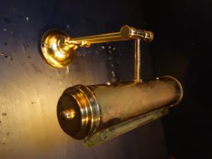 Italian brass wall picture lamp 2灯