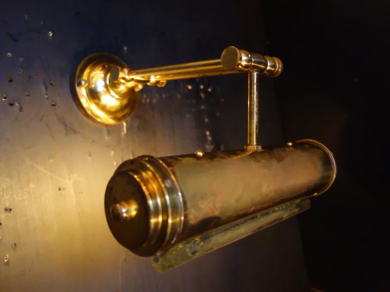Italian brass wall picture lamp 2灯