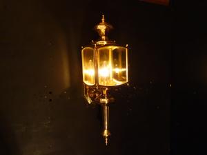 Italian brass porch lantern 1灯