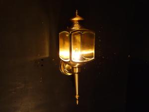 Italian brass porch lantern 1灯