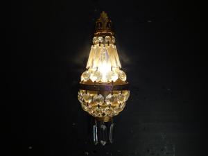 French brass pear wall lamp 1灯