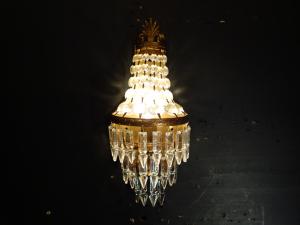 French brass Imperial wall lamp 1灯